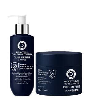 curl define complex for curly hair defining shampoo & mask set