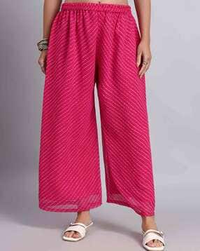 indie picks Women Printed Wide Leg Palazzos-picture-41