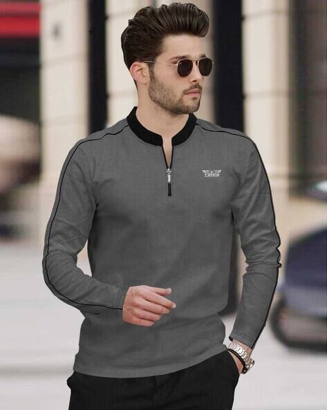 TRIPR Men Regular Fit Polo T-Shirt
