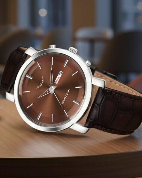 Louis Devin Men Analogue Wrist Watches - LD-WT410-BRWN