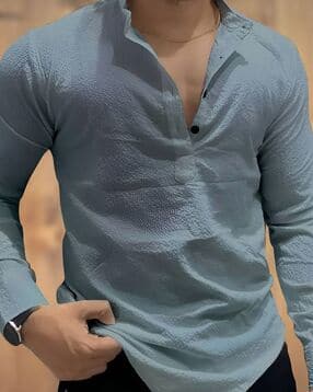 Men Patterned Regular Fit Shirt-image-36