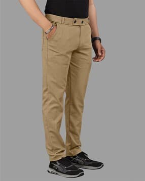 combraided x ag Men Patterned Slim Fit Flat-Front Chinos-picture-10