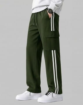 combraided x ag Men Striped Straight Track Pants-picture-25