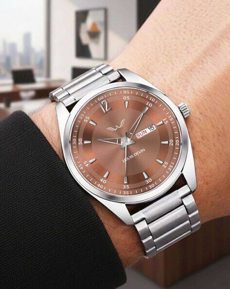 Louis Devin Men Analogue Wrist Watches - LD-GR405-BRW-CH