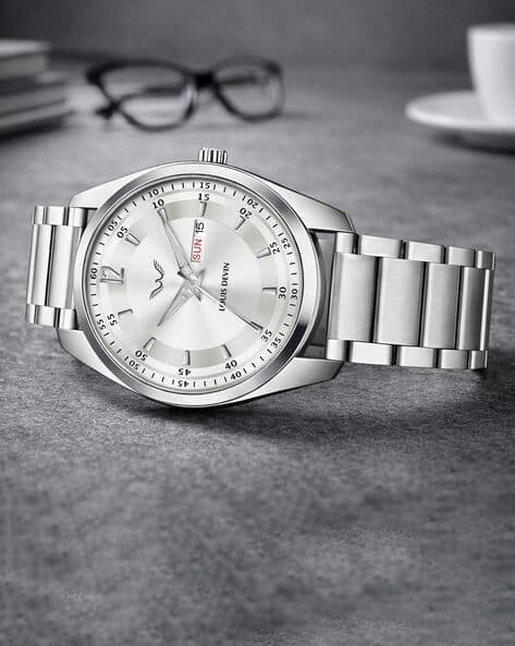 Louis Devin Men Analogue Wrist Watches - LD-GR405-SLV-CH