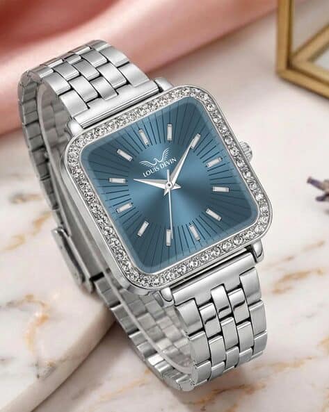 Louis Devin Women Water-Resistant Analogue Watch - LD-WTS503-BLU-CH