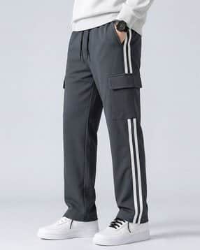 combraided x ag Men Striped Straight Track Pants-picture-22