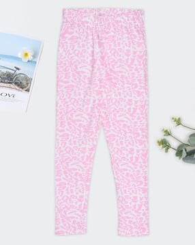 pantaloons junior Girls Printed Mid-Rise Leggings-picture-34