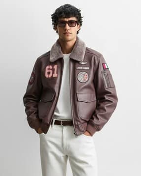 the indian garage co Men Regular Fit Printed Winter Jacket-picture-22
