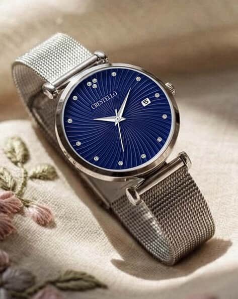 Crestello Women Analogue Watch - CR-L320-BLUE