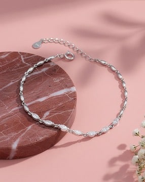 giva Women Sterling Silver Celeste Zircon Bracelet-picture-28