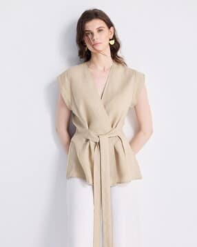 reistor Women V-Neck Wrap Top-picture-27