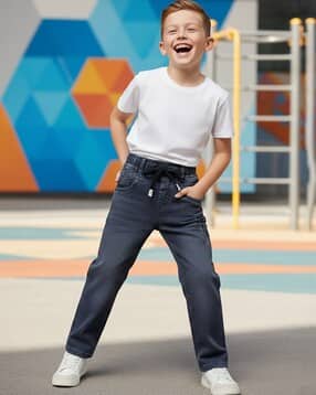 jfr Boys Self-Design Low-Rise Straight Jeans-picture-25
