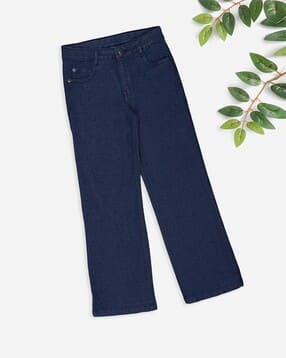 pantaloons junior Girls Straight Fit Mid-Rise Jeans-picture-44