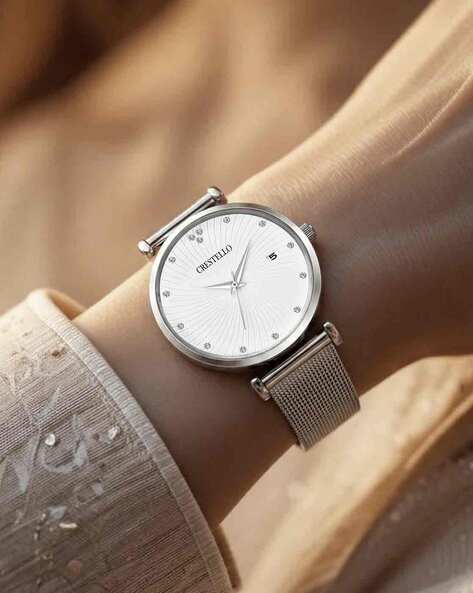 Crestello Women Analogue Watch - CR-L320-WHT