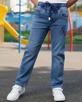 jfr Boys Self-Design Low-Rise Straight Jeans-picture-47