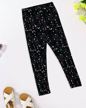 pantaloons junior Girls Printed Mid-Rise Leggings-picture-15