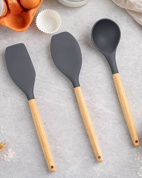 Baskety Set of 3 Dishwasher-Safe Spatulas