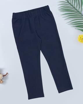 Girls Mid-Rise Slim Fit Jeans