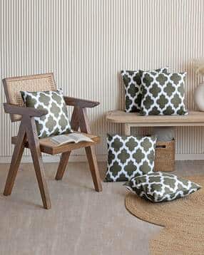 homemonde Set of 5 Printed Cushion Cover 24" x 24"-picture-2