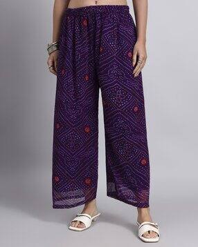 acai Women Printed Relaxed Fit Palazzos-picture-53