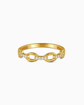 giva Women Sterling Silver Gold-Plated Sunlit Petals Ring-picture-38