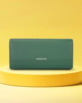 mochi Women Logo Print Bi-fold Wallet-picture-15