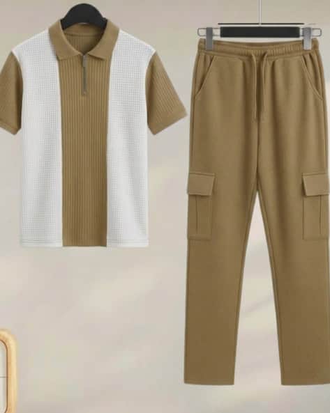 Buda Jeans Co Men Colorblock Tracksuit Set