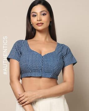 Block Print Cotton Blouse-image-16