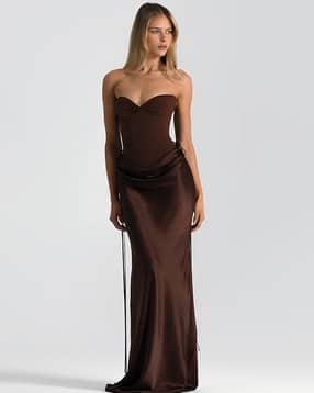 lulu & sky Women Off-Shoulder Gown Dress-picture-11