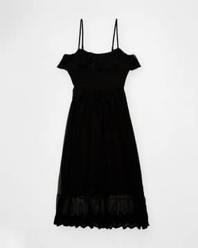 american eagle Women Smocked Fit & Flare Dress-picture-15