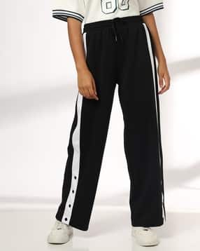 teamspirit Women Striped Straight Track Pants-picture-51