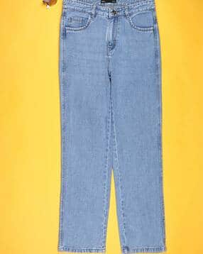 v-mart Girls Mid-Rise Relaxed Jeans-picture-17