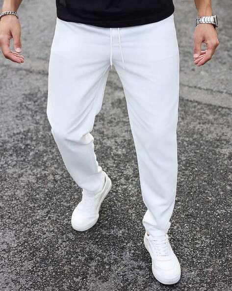 Buda Jeans Co Men Fitted Track Pants with Drawstring Waist