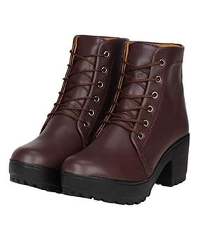 Women Mid Ankle-Length Boots-image-37