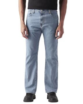 Men Mid-Wash 517 Bootcut Jeans