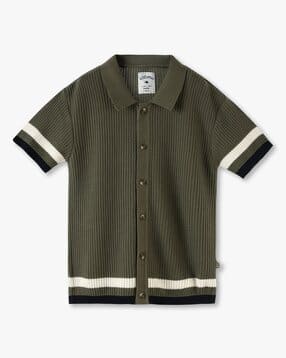 lee cooper Boys Relaxed Fit Cotton Shirt-picture-32