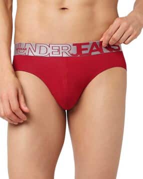 underjeans by spykar Men Briefs with Elasticated Waistband-picture-11