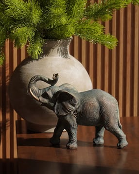  Polyresin Walking Elephant-image-9