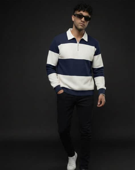 NEONOMAD Men Colourblock Polo T-Shirt