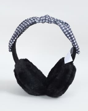 max Women Checked Earmuffs-picture-29