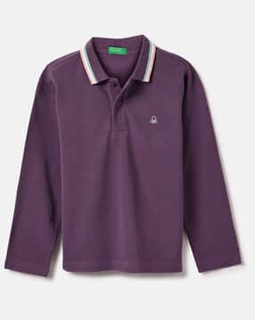 united colors of benetton Boys Regular Fit Polo T-Shirt-picture-34