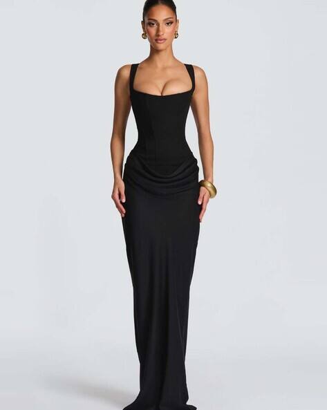 Lulu & Sky Women Maxi Length Gown Dress