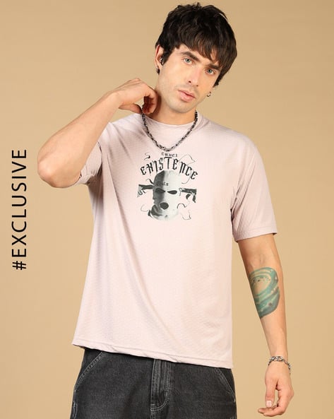 Alpha Tribe Men Graphic Print Regular Fit T-Shirt