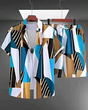 alpha tribe Men Printed 2-Piece Co-Ord Set-picture-18