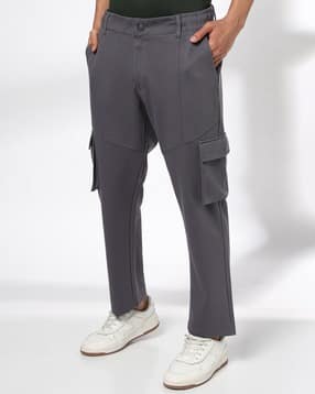 teamspirit Men Patterned Regular Fit Cargo Pants-picture-47
