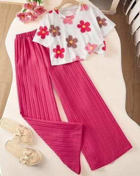 tior Girls Floral Pants with Top-picture-46