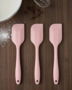 Silicone Cake Batter Cream Scraper Spatulas -image-40
