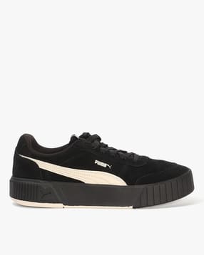Women Lace-Up Casual Shoes with Leather Upper-image-40