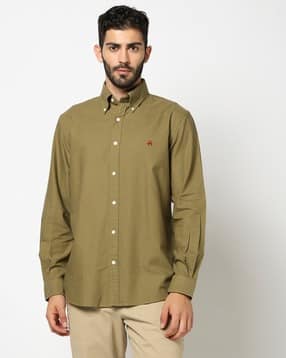 Regular Fit Oxford Sports Shirt